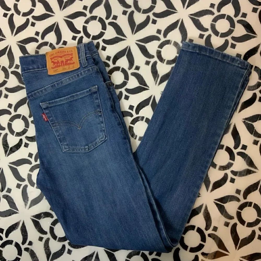 Girls Levi’s 510 skinny jeans